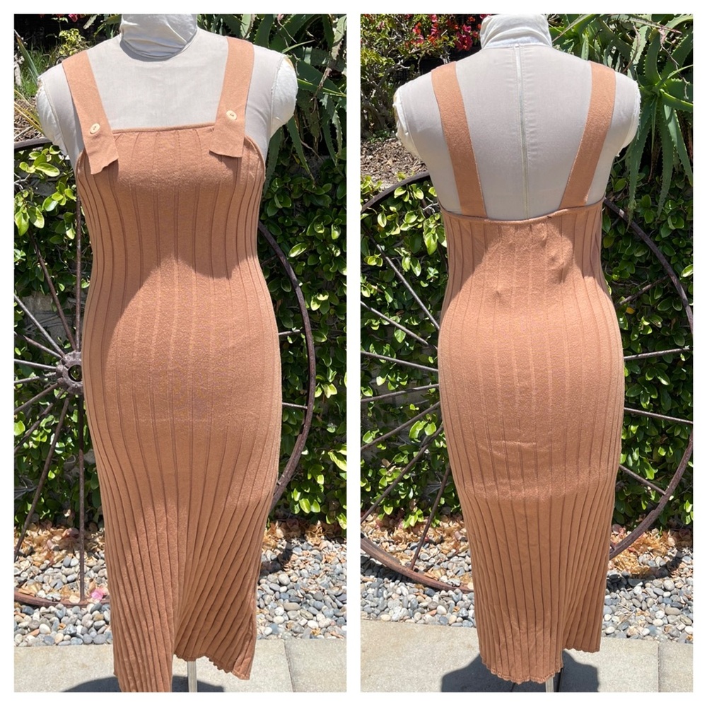 NEW Diarte Valley ribbed knit midi dress
